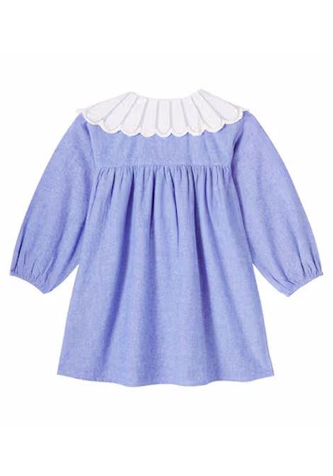 Abito in chambray LOUISE MISHA KIDS | S0028BLUE CHAMBRAY